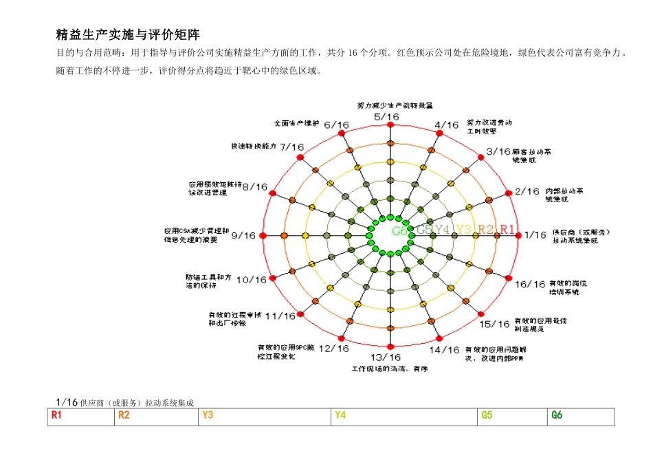 2025年精益生产实施与评价矩阵_第1页