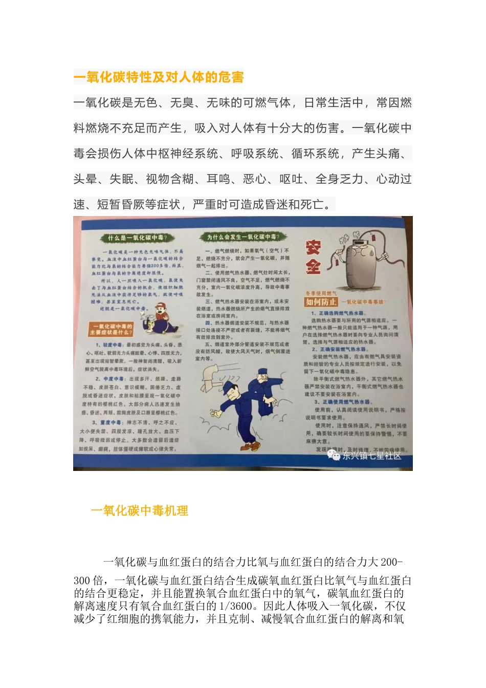 2025年学校开展预防非职业性一氧化碳中毒宣传教育活动_第2页