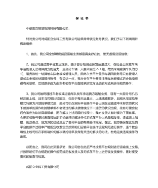 2025年新版保证书