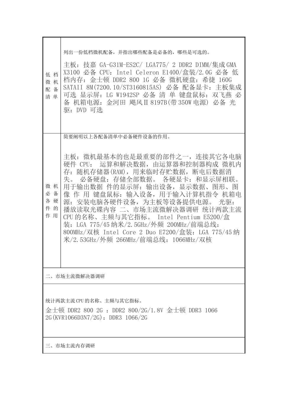2025年实训报告1 微机应用现状调研实训报告_第2页