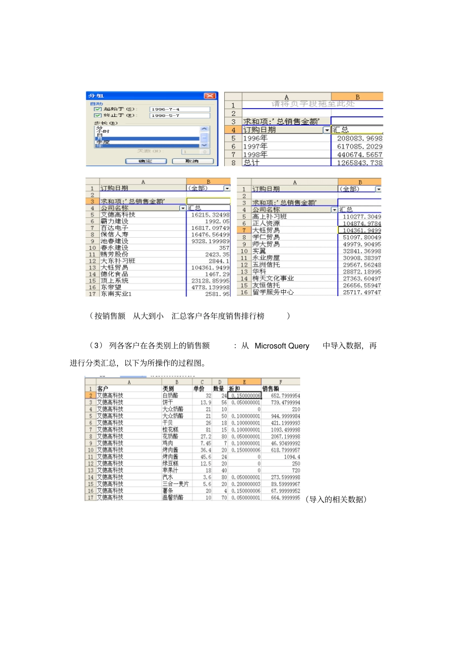 企业销售数据的分类汇总分析方法_第3页