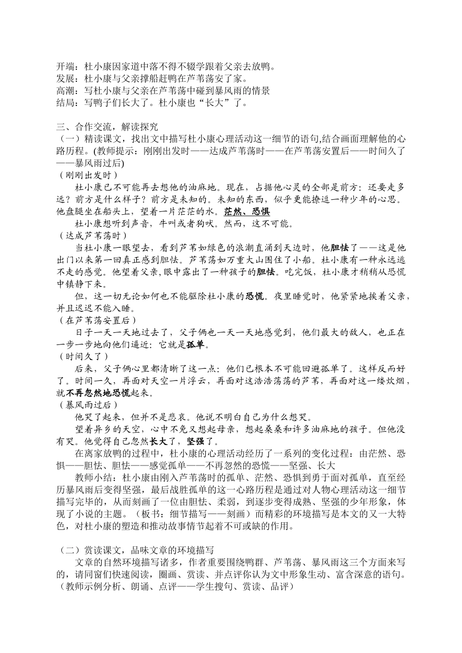 2025年孤独之旅教案_第2页