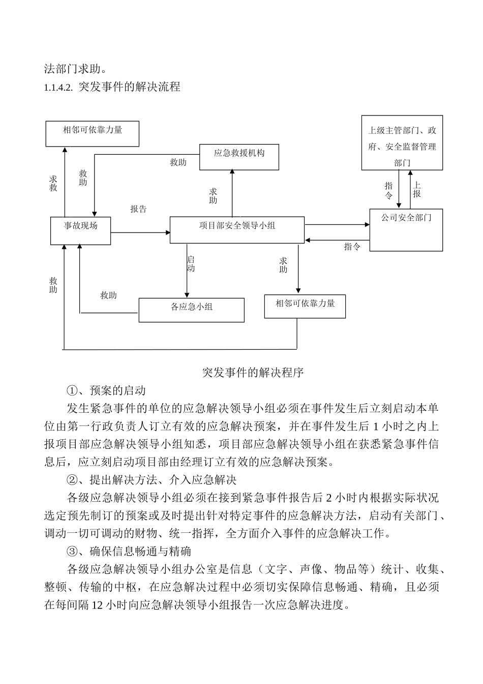 2025年突发事件的应急预案_第3页