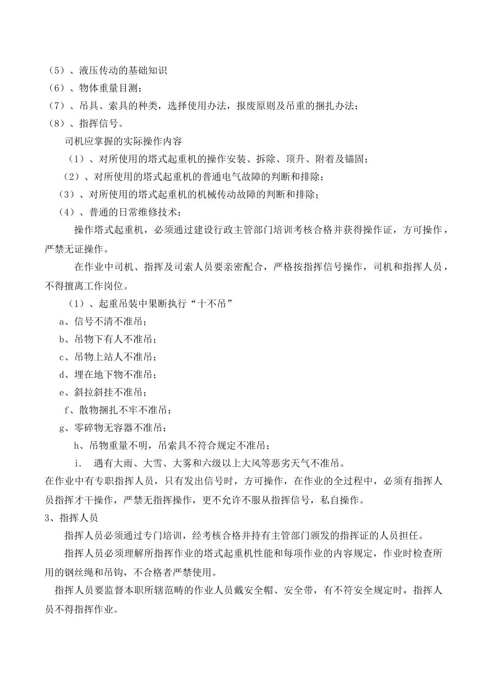 2025年塔吊起重吊装专项施工方案_第3页