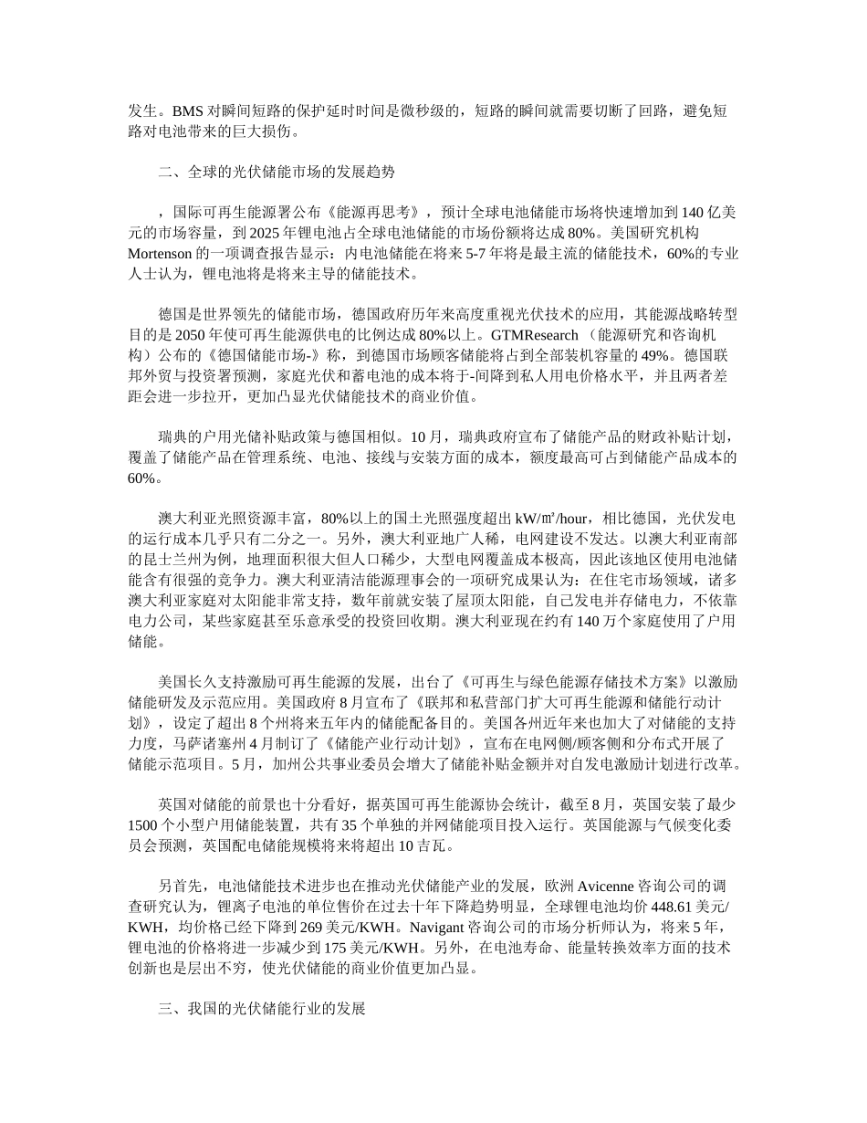 2025年光伏储能行业的市场分析_第2页