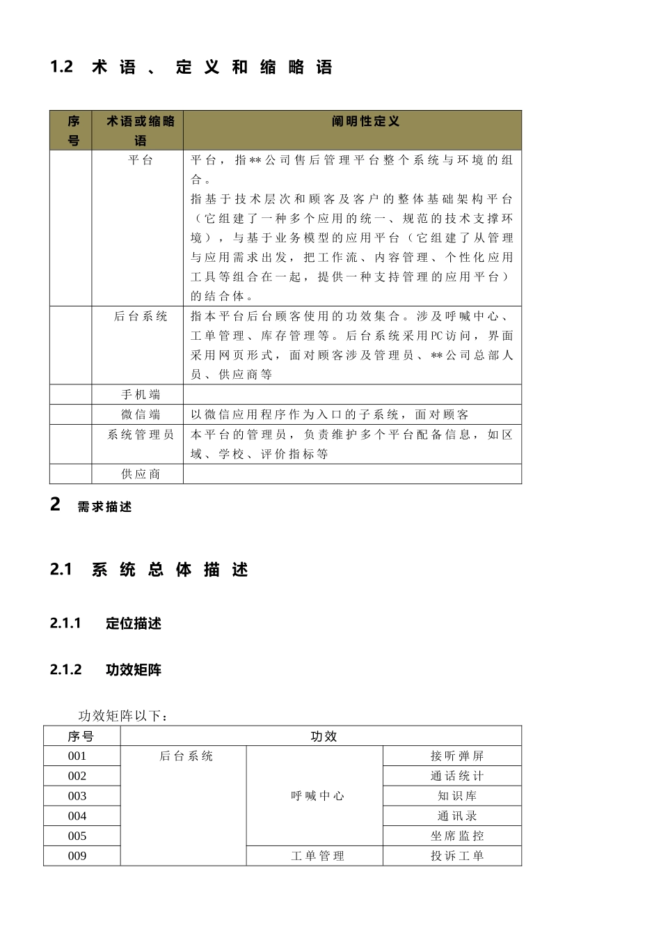 2025年售后服务管理平台详细设计说明书_第3页