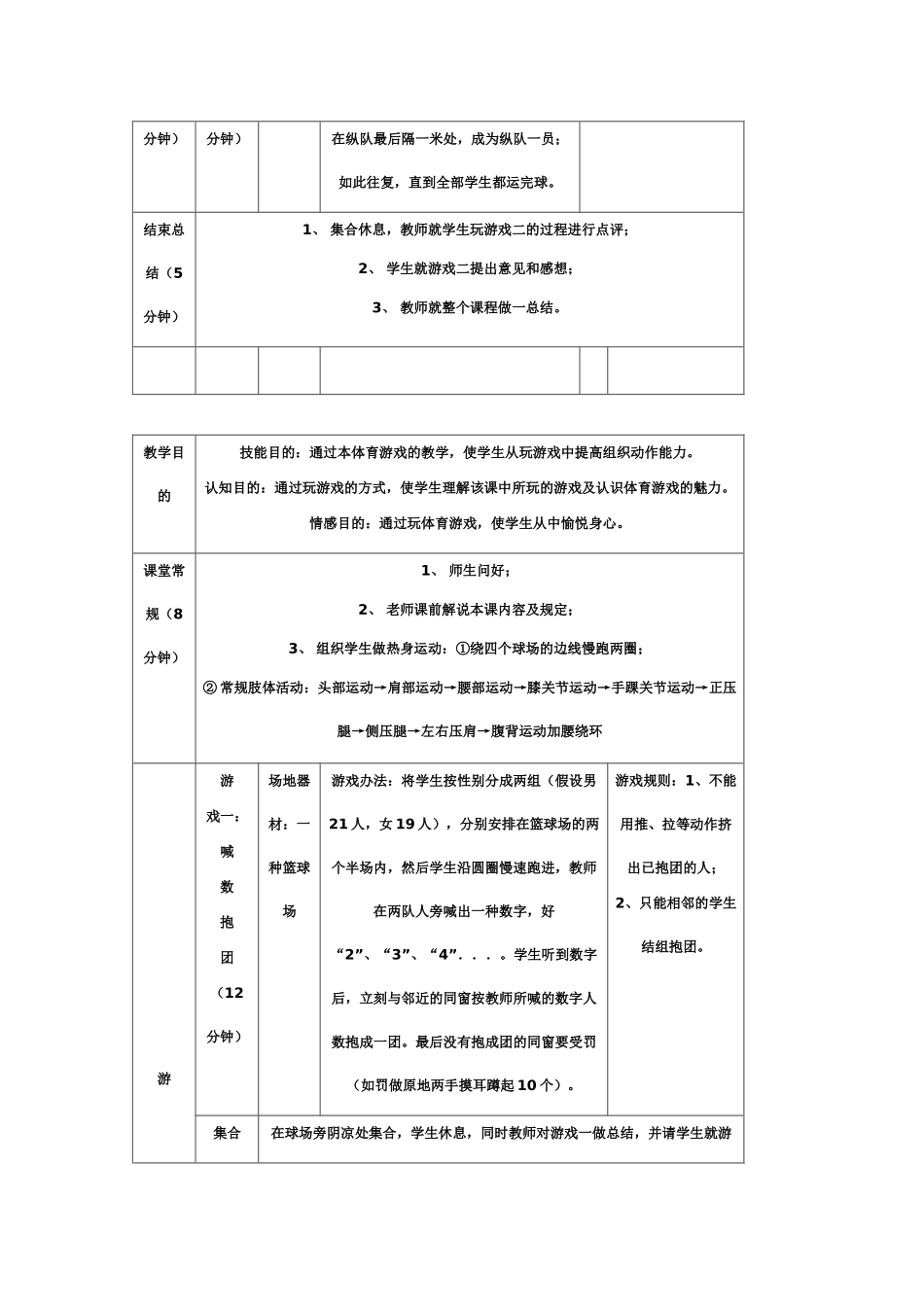 2025年中学体育游戏教学设计_第2页