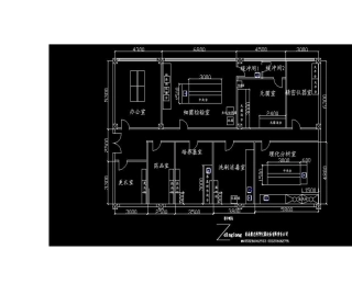 2025年食品检验室平面图