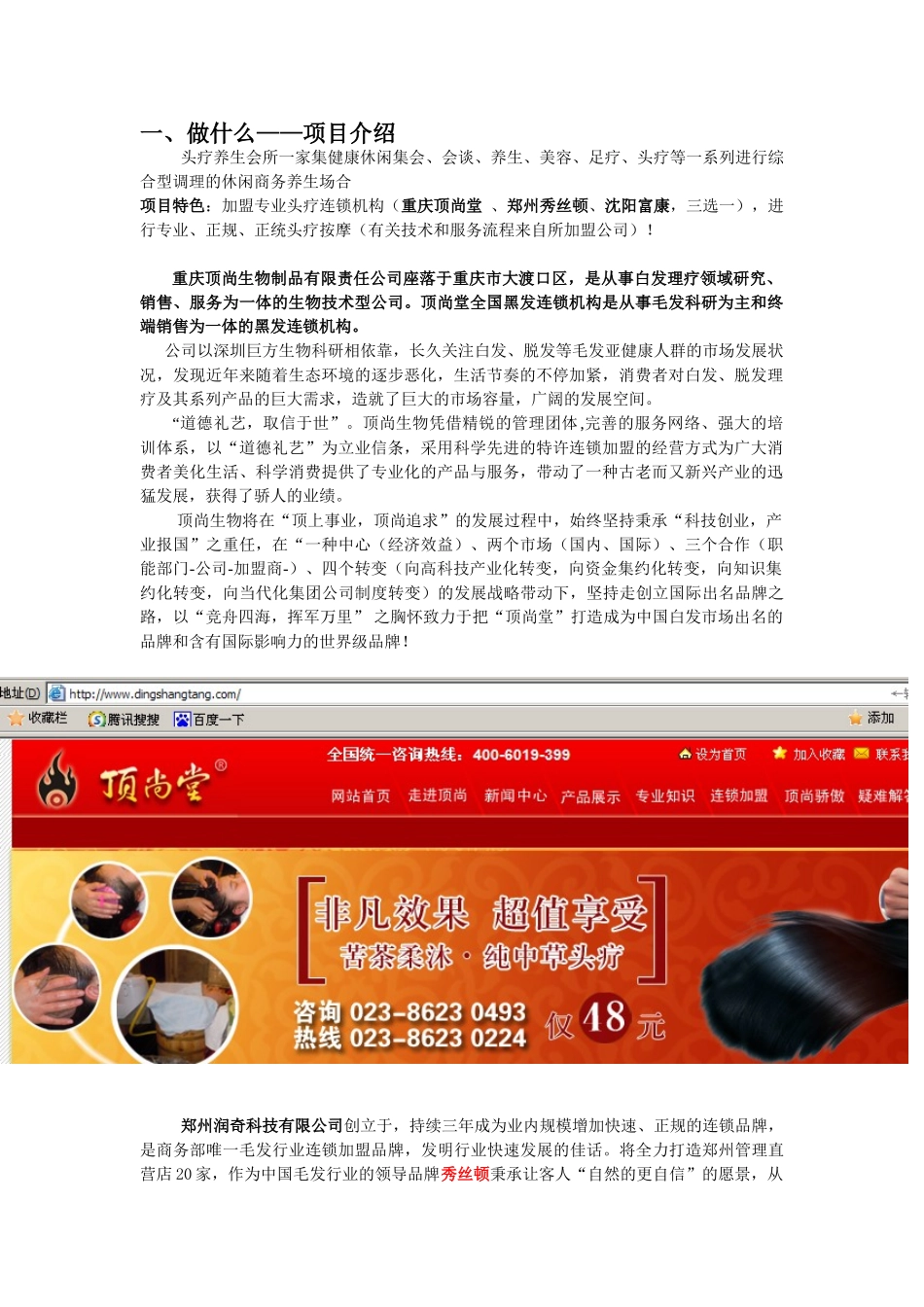 2025年头疗项目商业计划书概要_第2页