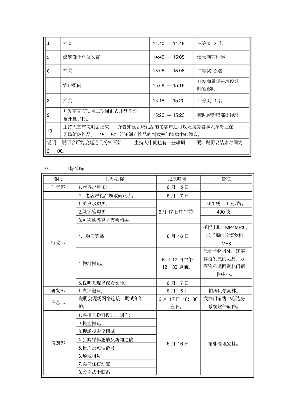 伊萨卡产品说明会执行方案_第3页