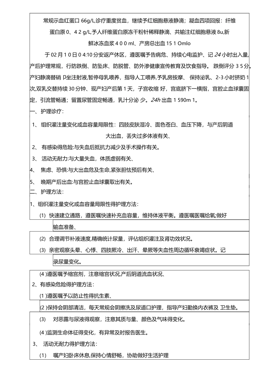 2025年护理查房产后出血_第2页