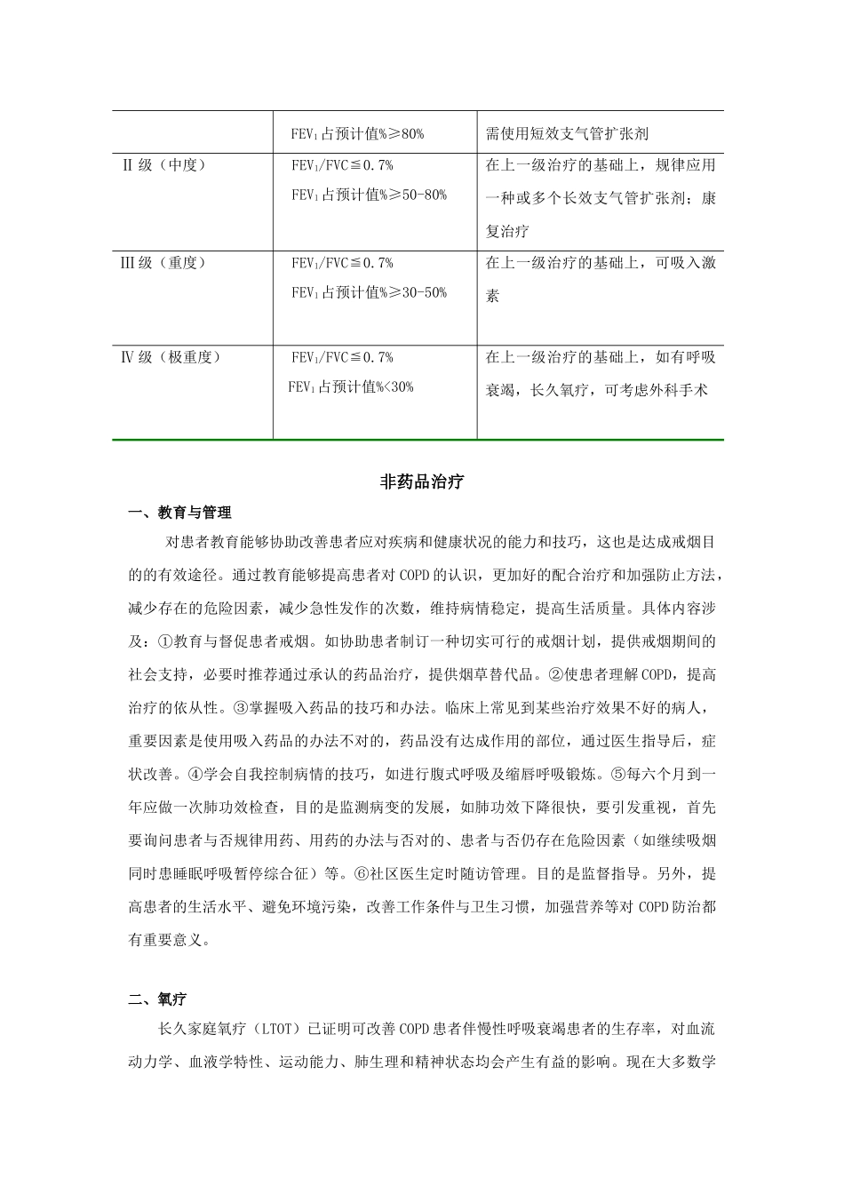 2025年慢性阻塞性肺疾病的社区管理精_第3页