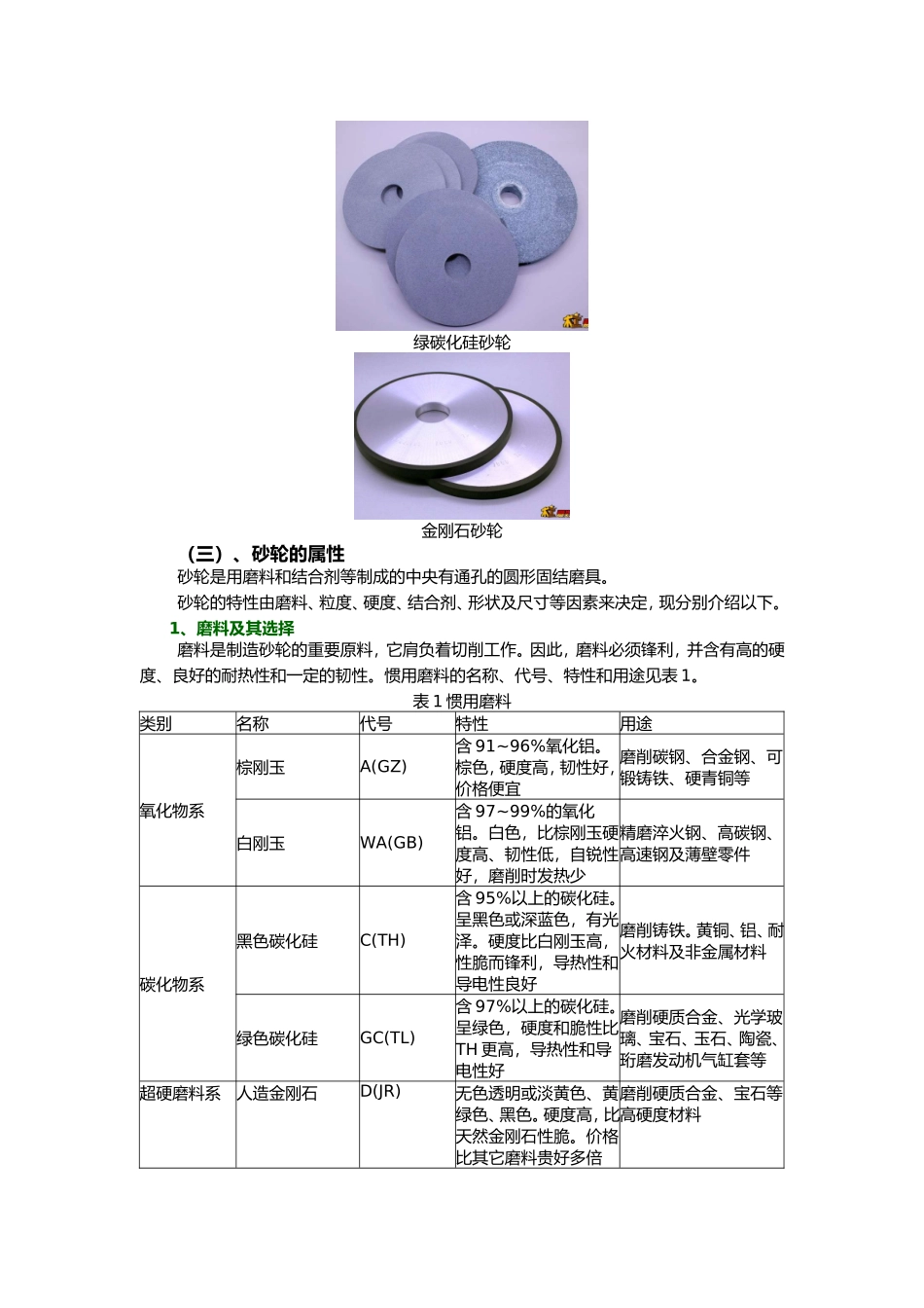 2025年砂轮的规格及选择砂轮的选择方法_第2页