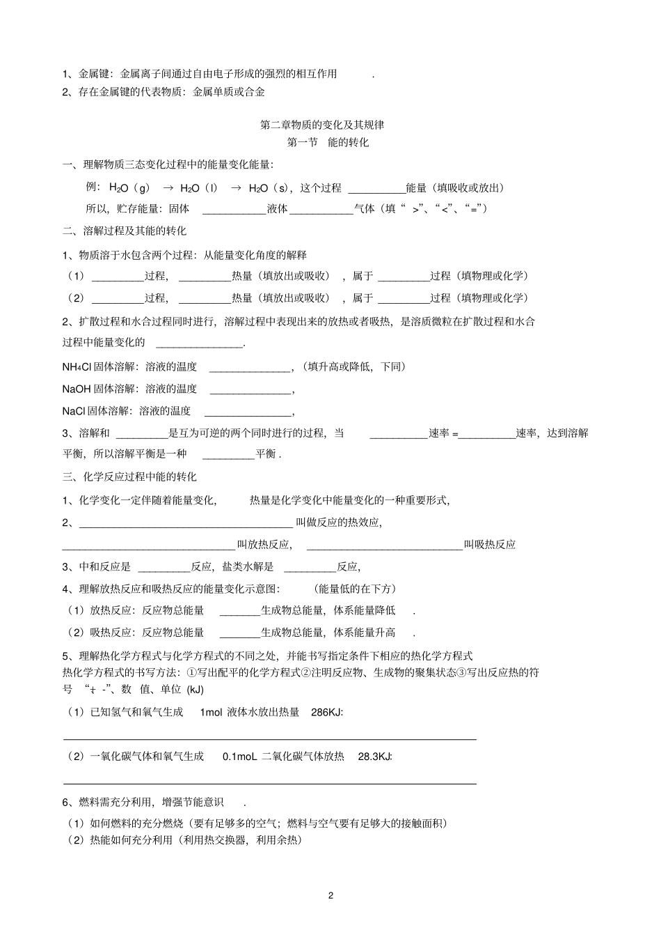 会考复习纲要_第2页