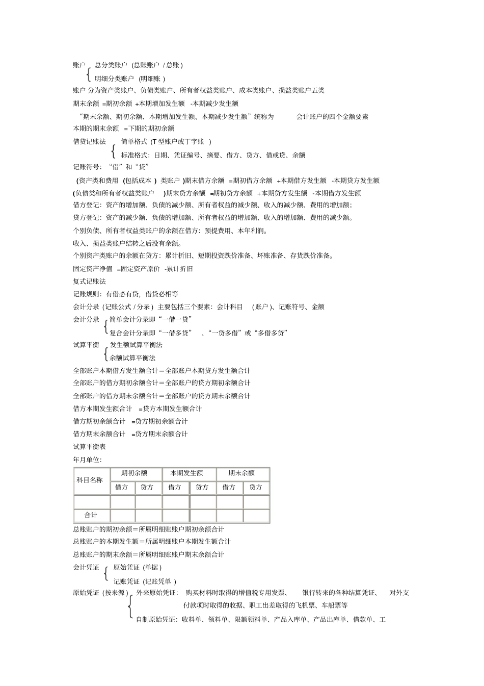 会计从业资格会计基础笔记_第3页