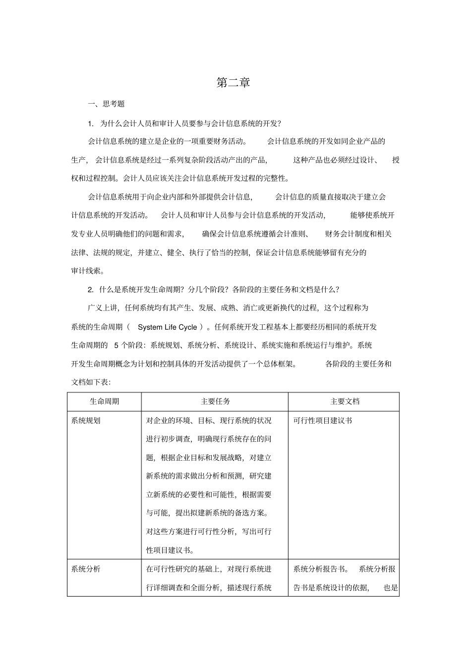 会计信息系统相关习题与答案_第2页