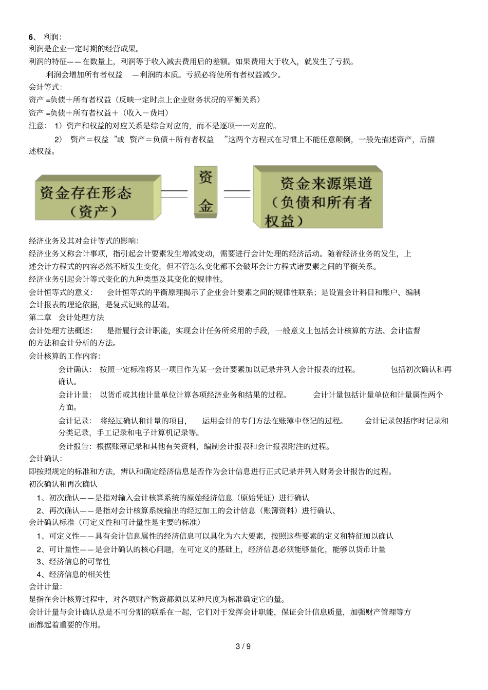 会计学重点知识点整理_第3页