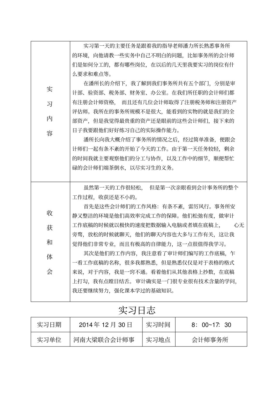 会计师事务所实习日志及报告_第3页