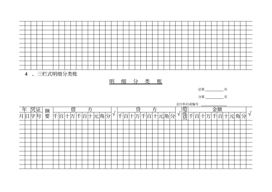 会计账簿格式样本_第3页