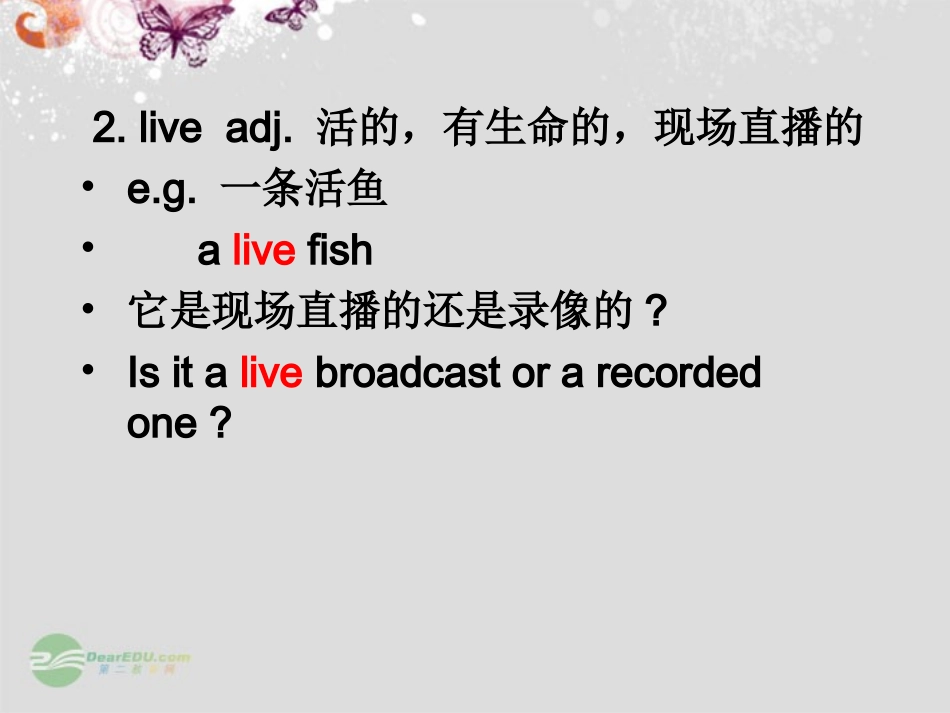 高一英语(unit 5 lesson 1 语言点)课件_第3页