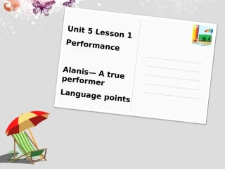 高一英语(unit 5 lesson 1 语言点)课件