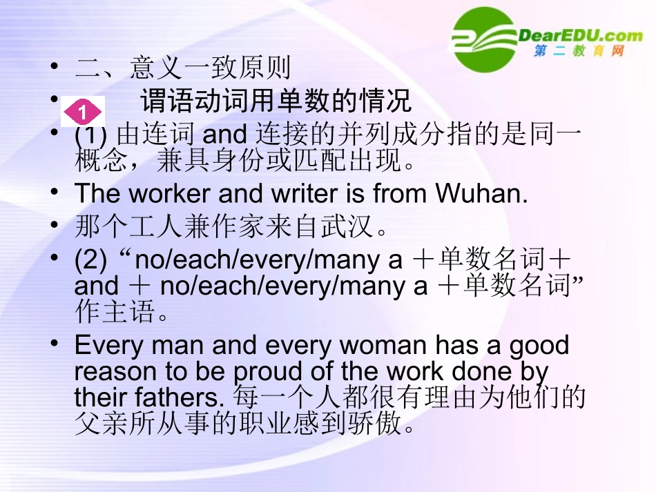 浙江专版()高三英语一轮课件语法1 新人教版选修6_第3页