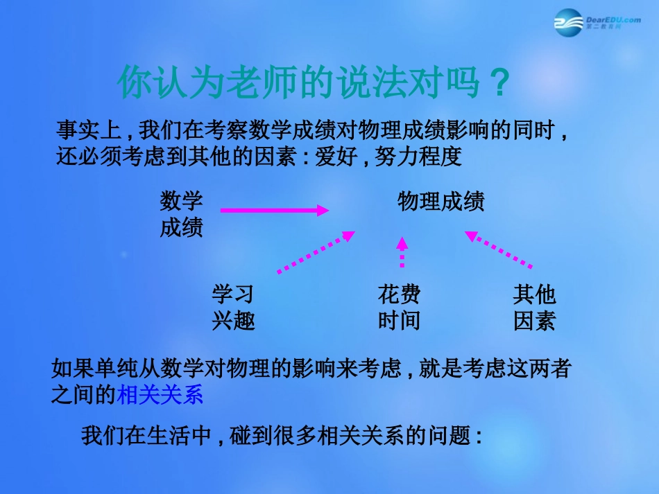 高中数学 231 变量间的相关关系课堂教学课件  新人教A版必修3 课件_第3页