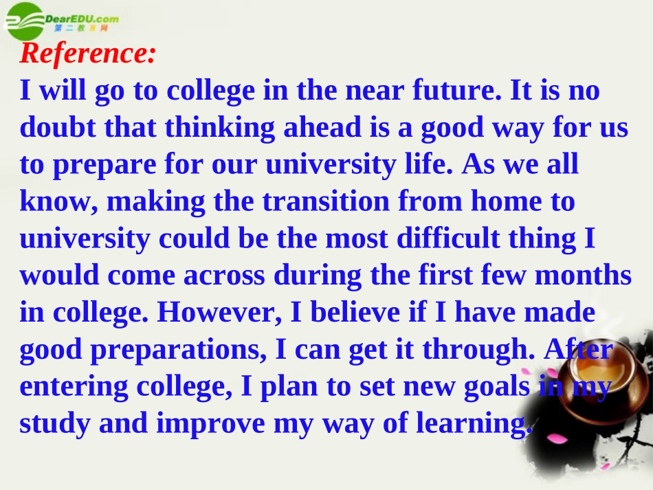 高三英语 The next step课件3 课件_第3页