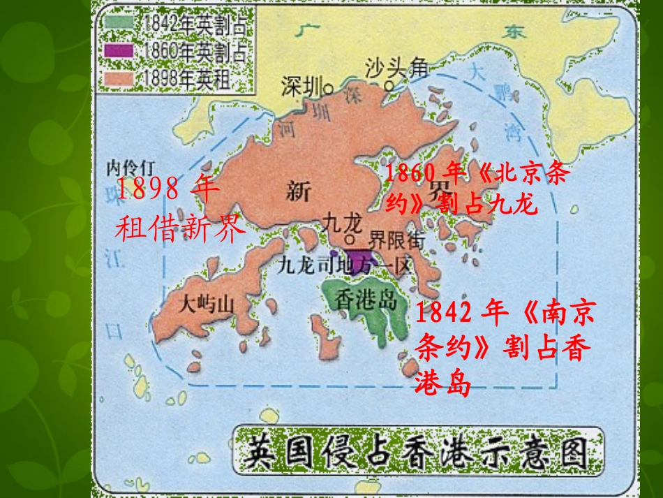 校八年级历史下册 4.12 香港和澳门的回归课件 新人教版 课件_第3页