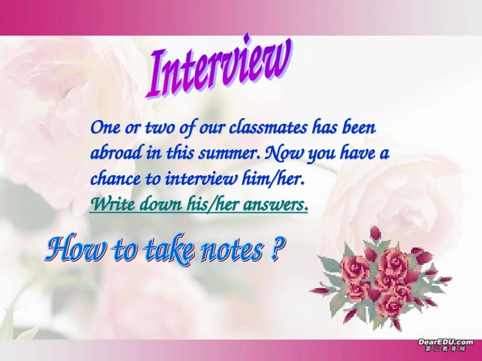 江苏省高二英语牛津英语第五模块Task1课件_第2页