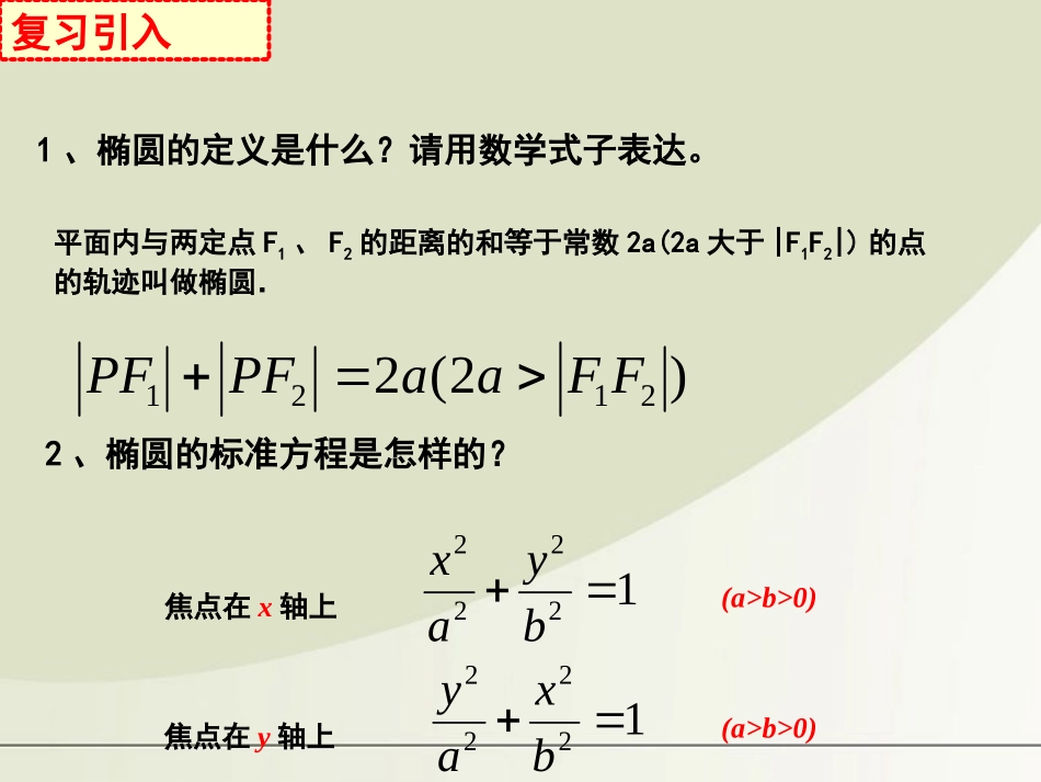 高中数学 双曲线及其标准方程课件 新人教A版选修1-1 课件_第2页