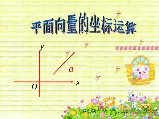 高中数学 23(平面向量的坐标运算)课件 苏教版必修4 课件