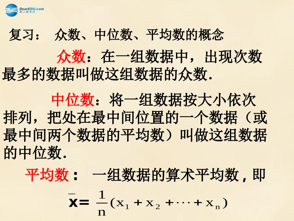 高中数学 222用样本的数字特征估计总体的数字特征课件 新人教版必修3 课件_第2页