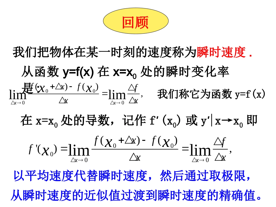 高中数学 113导数的几何意义课件 新人教A版选修2-2 课件_第3页