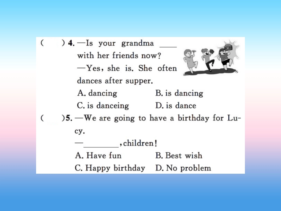 秋七年级英语上册 Unit 5 Family and Home review课件 (新版)冀教版 课件_第3页