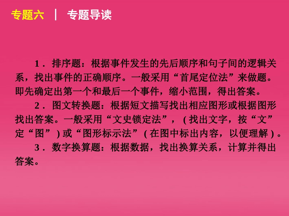 高三英语二轮复习 专题六 史地常识型阅读理解精品课件 新课标 课件_第3页