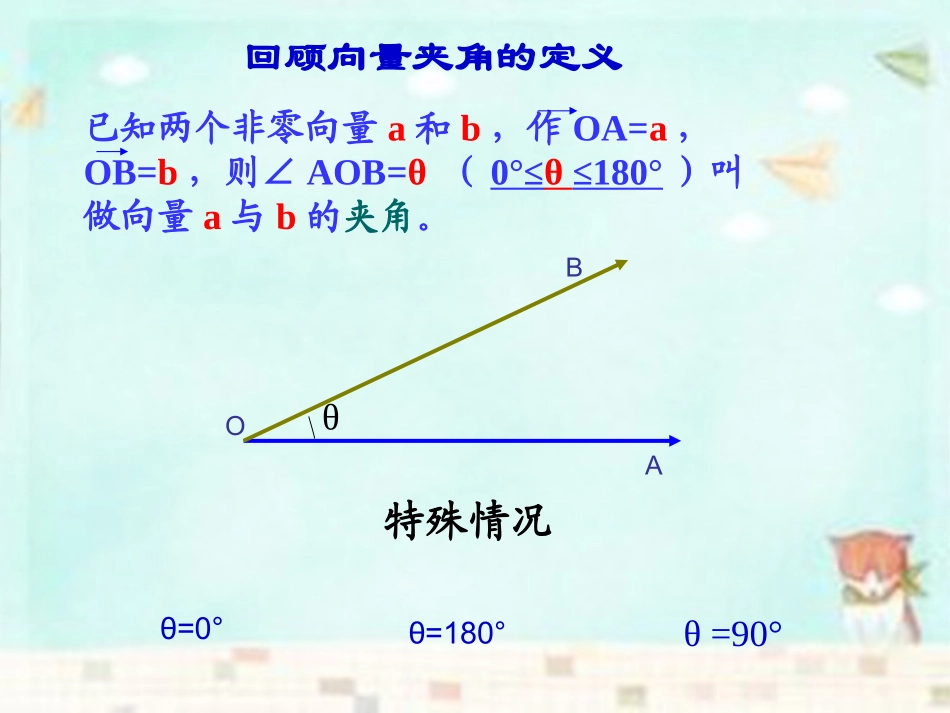 高中数学 2.4.1平面向量数量积的物理背景及其含义课件 新人教A版必修4 课件_第3页
