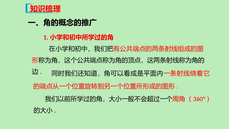 高中数学 第七章 三角函数 711 角的推广课件 新人教B版必修第三册 课件_第3页