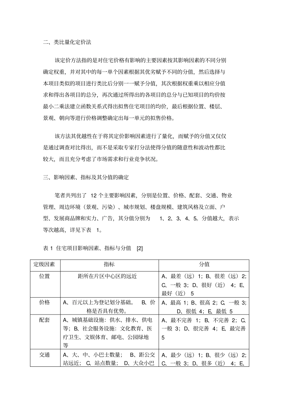 住宅项目定价方法_第2页