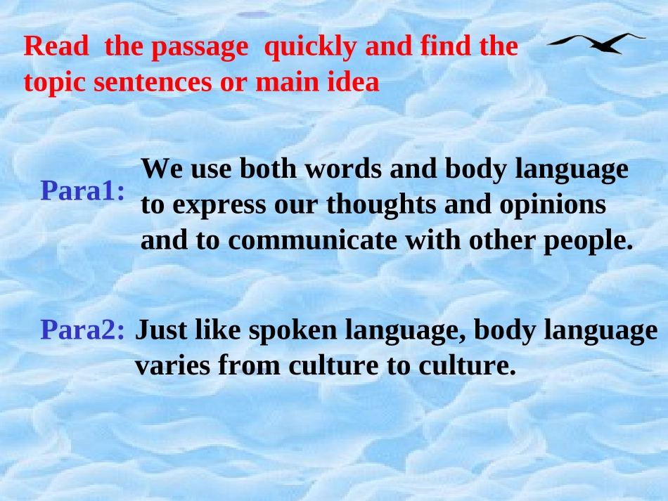 高一英语Unit21 body language0 课件_第3页