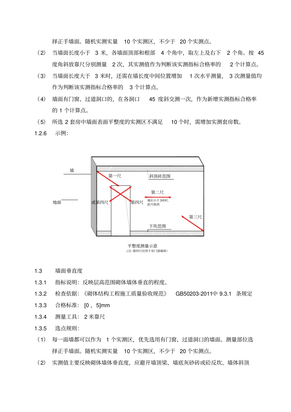 住宅项目砌筑抹灰阶段实测实量方案_第3页