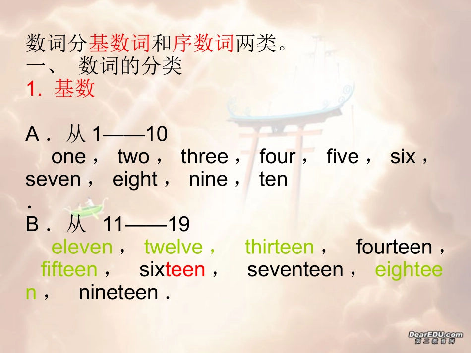 英语数词用法 课件_第2页