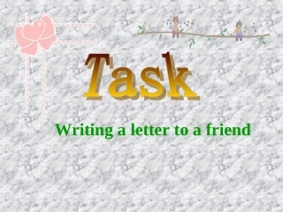 牛津高二英语第五模块task课件必修五 课件