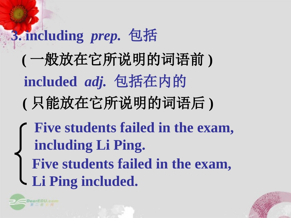 高一英语(lesson1 language points)课件_第3页