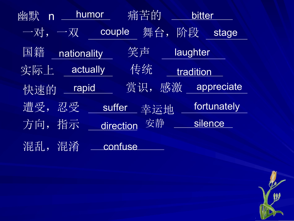 高三英语第一轮复习senior English 1B Unit19 and Unit题 试题_第3页