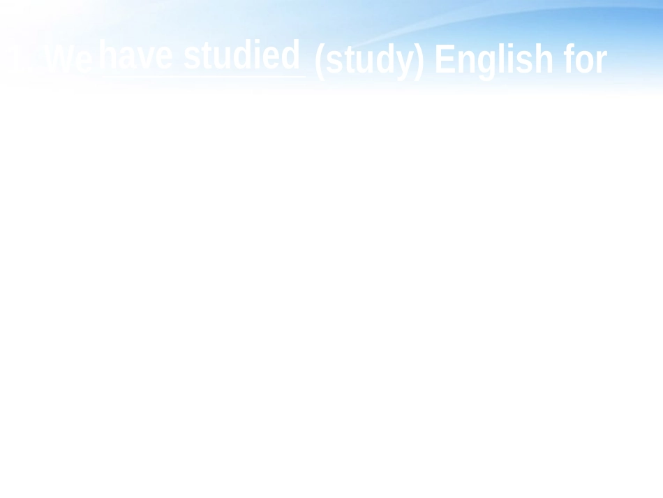 高一英语 Module2 Unit1 Tales of the unexplained Grammar(1)课件 牛津版 课件_第3页