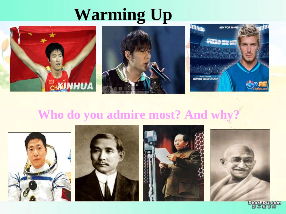 福建省南平一中高一英语Unit5 Nelson Mandela-a modern hero课件 新课标 人教版 课件_第2页