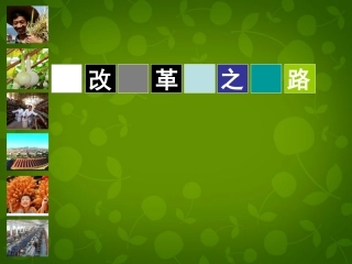 江苏省苏州市中考历史 八下 第三单元 第9课 改革开放课件 新人教版 课件