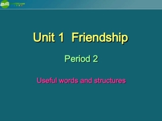高中英语 Unit 1 useful words and structures 课件 新人教版 课件