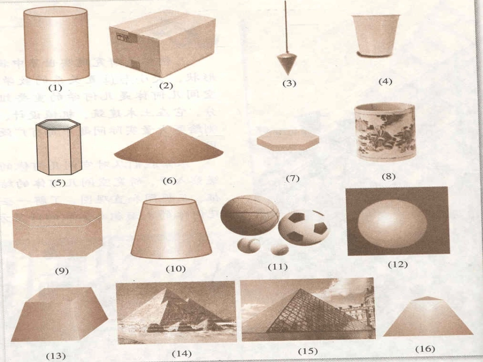 高中数学 柱锥台球的结构特征课件 新人教A版必修2 课件_第2页